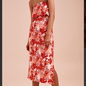 C/MEO ENTICE RES MIDI DRESS